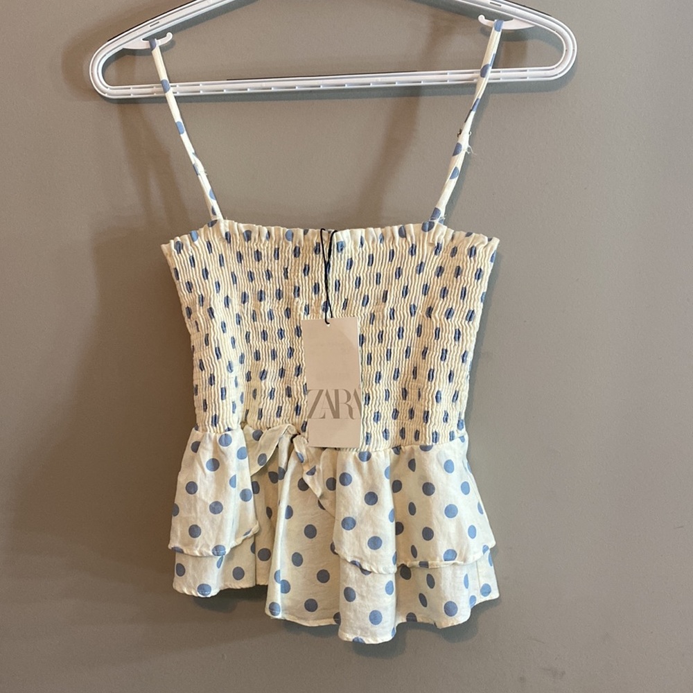 ZARA tank top with removable straps